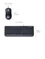Teclado/Mouse Wired 600 USB Microsoft