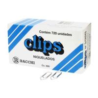 Clips Niquelado 2/0 Bacchi  720 unidades