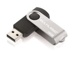 Pen drive 16gb - Twist 2 Preto