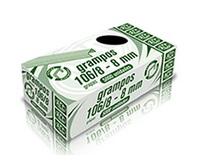 Grampo 106/8 Galvanizado ACC com 5000 unidades