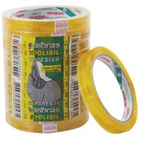 Fita Adesiva Polisil Transp. 12mm x 65 metros 