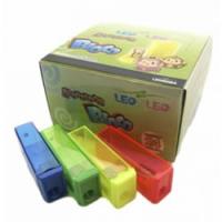 Apontador Plastico Simples c/ deposito Leo & Leo