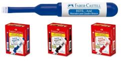 Refil Marcador p/ Quadro Branco Recarreg. Faber