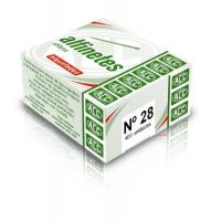 Alfinete Niquelado N 28 com 400 unidades ACC