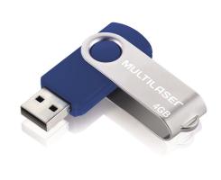 Pen Drive 4 GB - Twist 2 - Azul