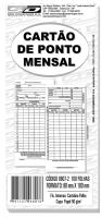 Carto Ponto Mensal com 100 folhas