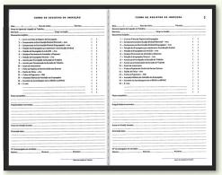 Livro Inspe��o do Trabalho 50 fls S�o Domingos