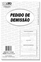 Pedido de Demiss�o 50 fls