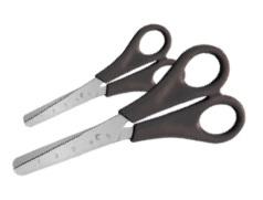 Tesoura Escolar Aco Inox Preta 13cm