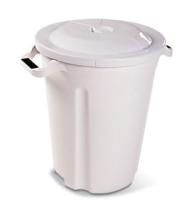 Lixeira 35L c/ Tampa Plasvale