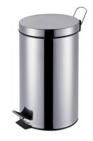Lixeira Inox c/pedal 30 lts
