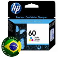 Cartucho de Tinta HP 60 Color CC643WB 6,5ml