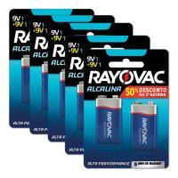 Pilha Alcalina 9V 02 polos Rayovac c/02 Promoc