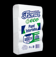 Papel Toalha Florax 20x20 Interf c/ 1000 fls