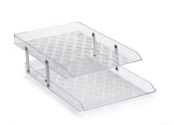 Caixa Corresp Dupla Cristal Waleu 