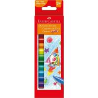 Giz de Cera Faber Castell 15 cores Jumbo 