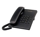 Telefone com fio Panasonic KX-TS500 Preto