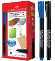 Caneta Marcador para Retroprojetor Faber Castell